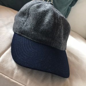 J Crew Colorblock Wool Cap